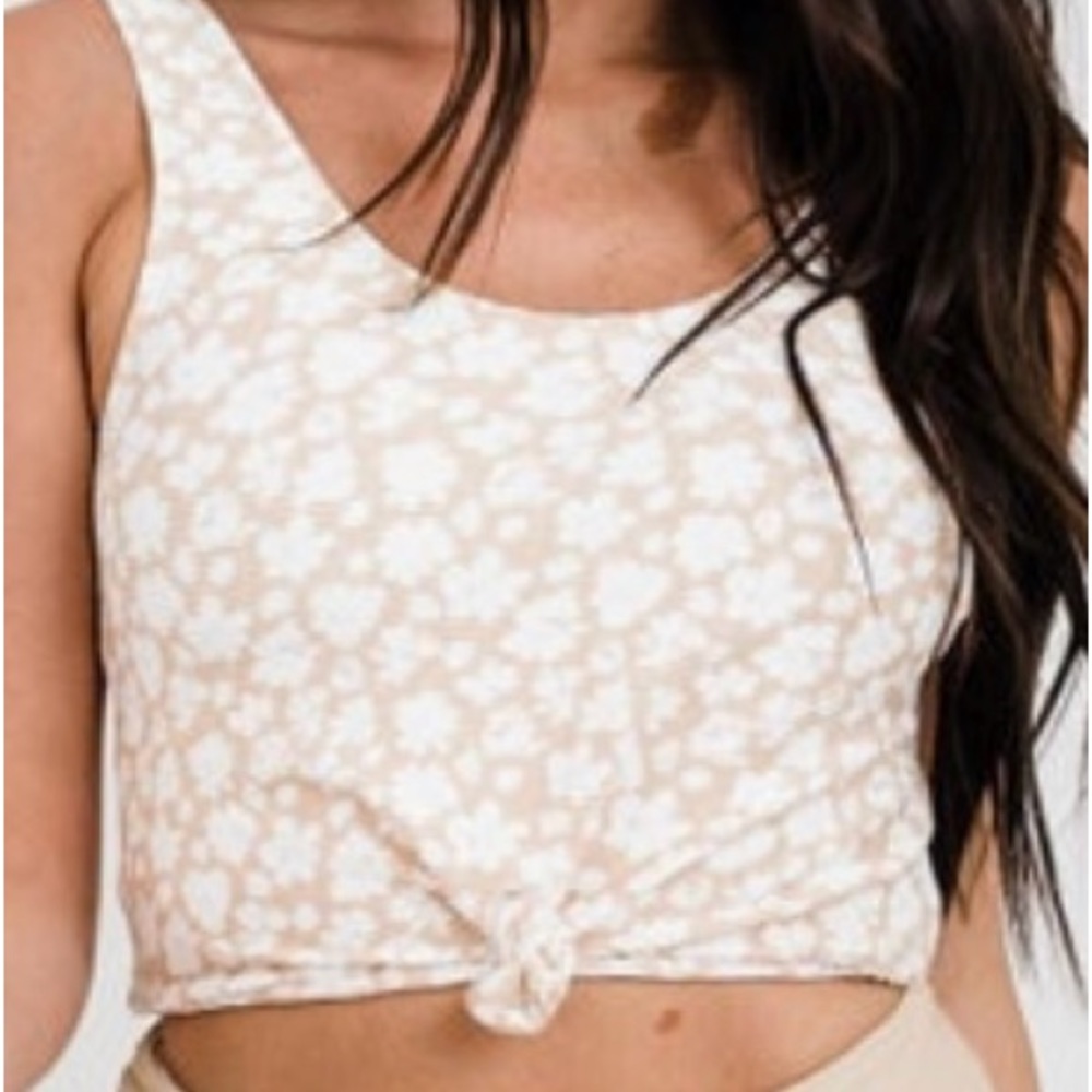 NWOT Coral Reef swim top